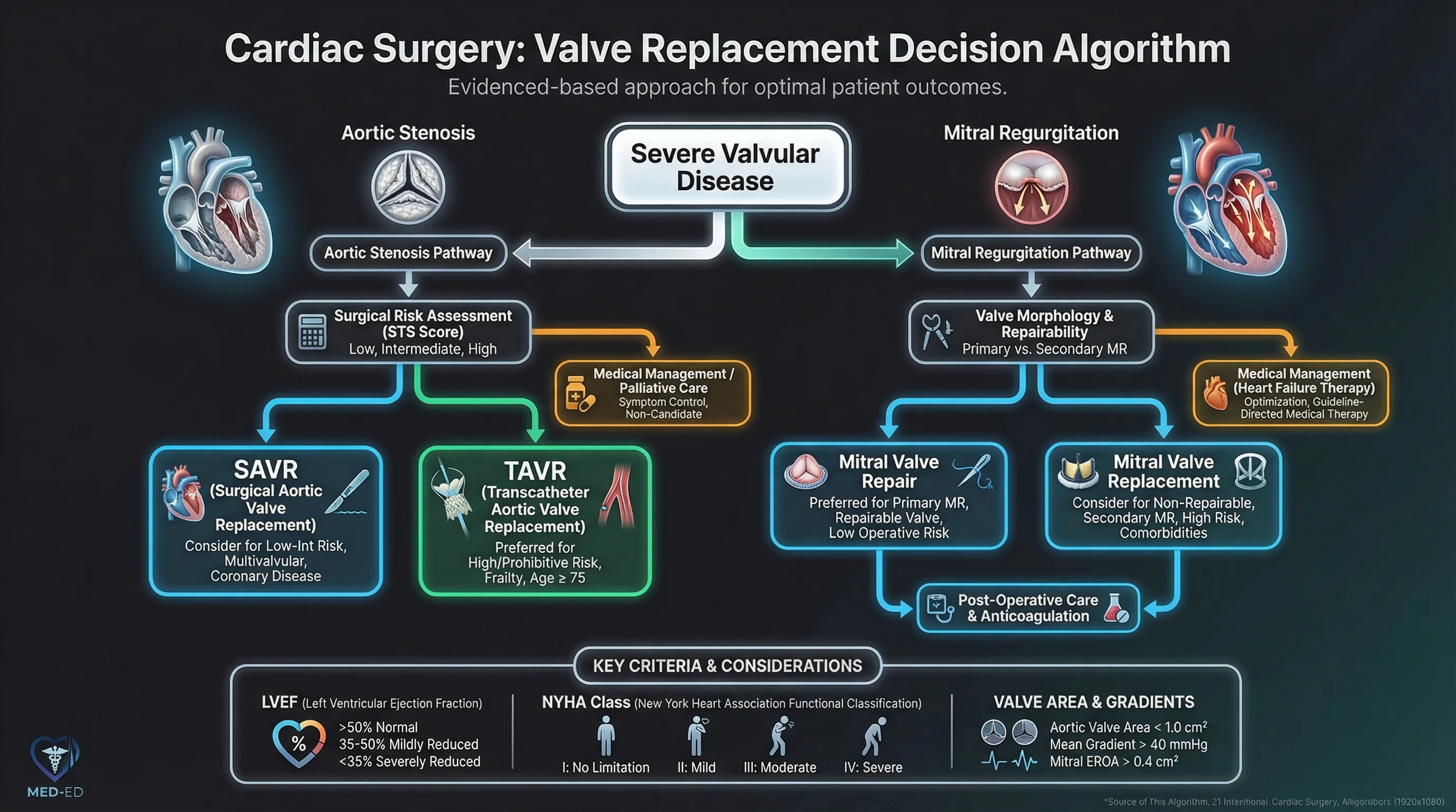 Cardiac surgery valve replacement lecture slide