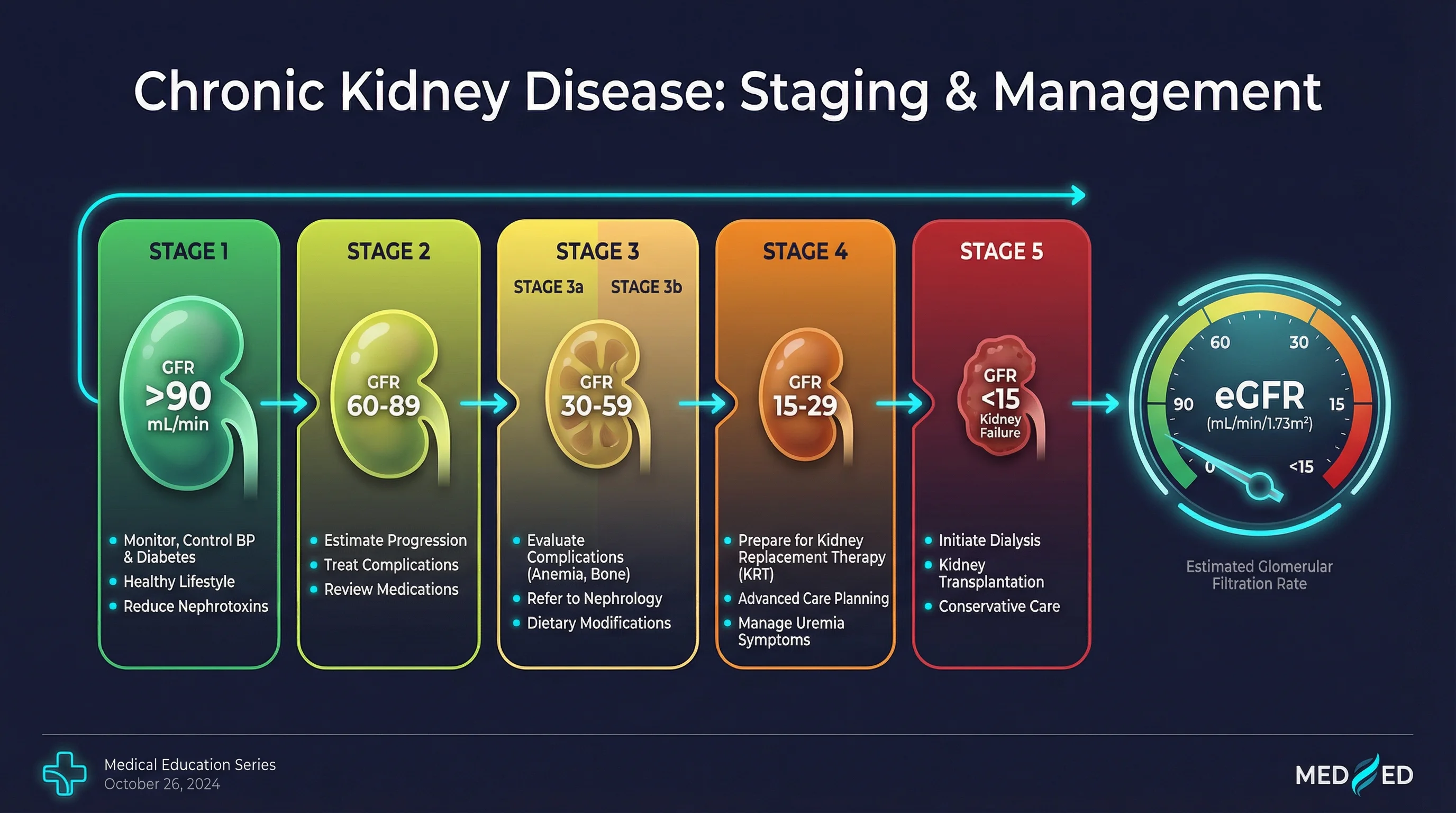 Nephrology CKD staging lecture slide