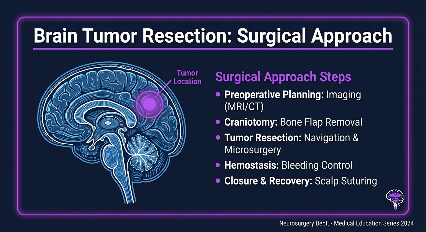 Neurosurgery brain tumor lecture slide