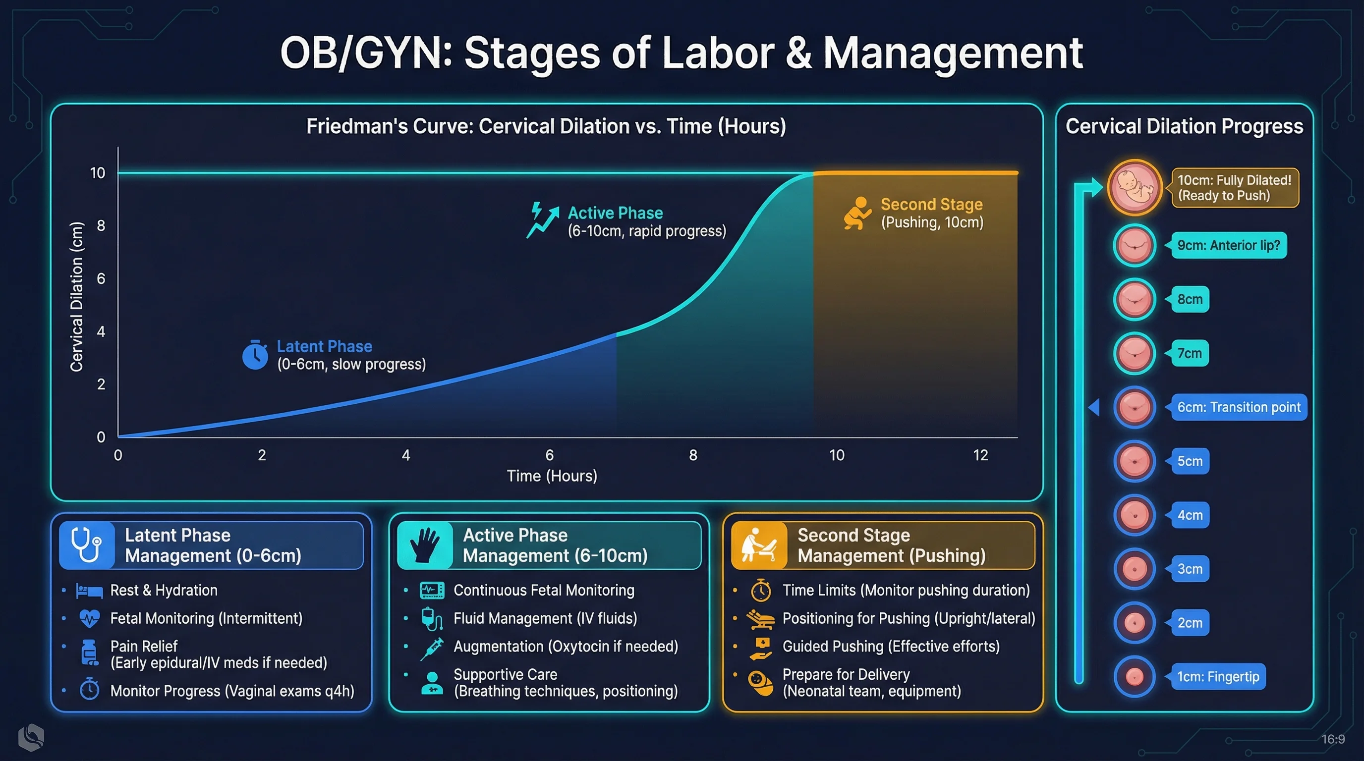 AI OB/GYN Lecture Slides | SlideCraft Pro slide example